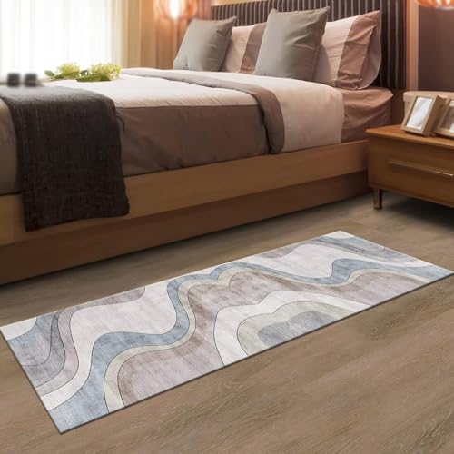 Tapis de couloir et tapis pour couloir cuisine salon lavable 120 x 300 cm - 5