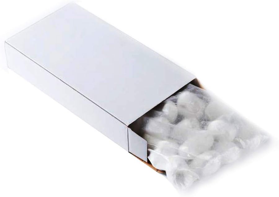 White Gas Logs (24pcs) Ceramic Pebbles for Firepits，for All Types of Indoor, Gas Inserts, Ventless & Vent Free, Electric, or Outdoor Fireplaces & Fire Pits. Realistic Clean Burning