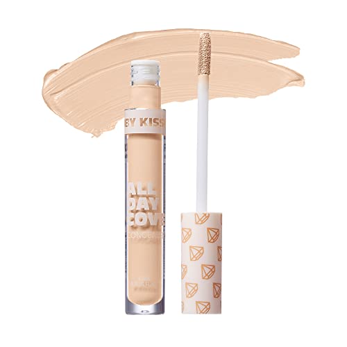 Ruby Kisses All Day Concealer Lightweight Full Coverage Multi-Use Concealer 0.13 Fl Oz (Fair Porcelain)