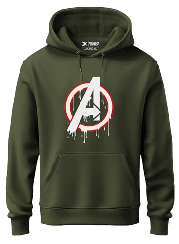 Image of XENOVAURBAN Hoodies | Unisex Hoodie Sweatshirt Printed AV-A1 - PAR