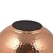 GoCraft Pure Copper Mixing Bowl with Hammered Finish for Salad, Egg Beating, Decorative & Kitchen Serving Purposes - 7.5