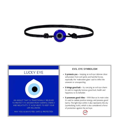 Evil Eye Bracelet Nazar Kabbalah Red Protection Bff Friendship Ojo Turco Good Luck String Bracelets For Women Men Teen #TOP4