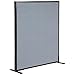 Global Industrial Freestanding Office Partition Panel, Blue, 36.25 Inch Width x 42 Inch Height, 1 Piece, for Office Design and Workplace Productivity