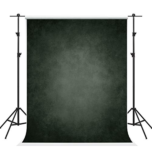 Kate 6.5×10ft Black Backdrop Portrait Background Abstract Photo Backdrop Photography Studio Props for Photographer Headshots