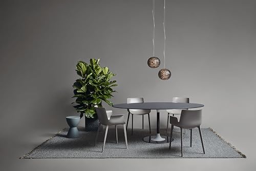 Miniatura 5 de Kartell Prince Aha Taburete, Gris Plato, 30 X 43 X 44 Cm