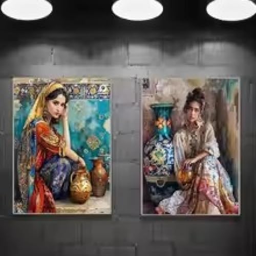 Toile avec cadre portrait traditionnel deco murale 60x90 - 3