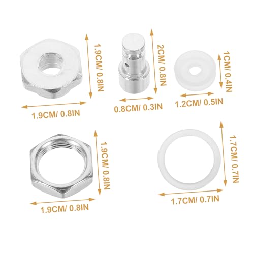 Piezas de repuesto para ollas a presión PRETYZOOM: válvula de flotación y sellos, accesorios para ollas eléctricas miniatura 3