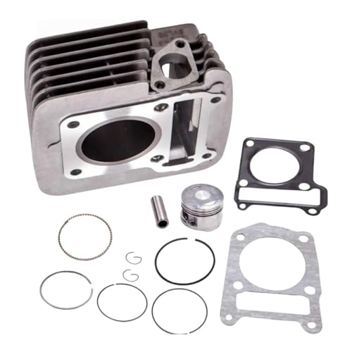 Cylindre d'alésage moto TTR125 avec kit piston et segments 54mm