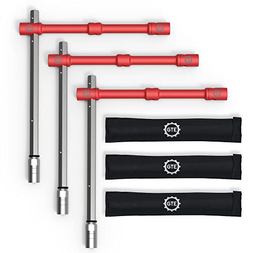 GTE LugStrong 26" Universal Compact Lug Wrench Set (3-Pack)