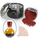 Little Dipper Bottle Sealing Wax Kit - Perfect for DIY Whiskey Making, Alcohol Infusion, and Home Wine & Beer Bottling. Includes Wax Warmer, Sealing Wax Beads, Stirring Sticks, and Instructions