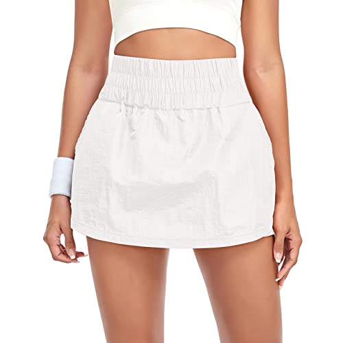 VUTRU Women's Tennis Skorts Athletic Quick-Dry Lightweight Golf Skorts Skirts with Phone Pockets Running Workout Skorts2