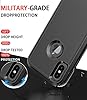 Diverbox for iPhone X Case/iPhone Xs Case [Shockproof] [Dropproof] [Tempered Glass Screen Protector ] Heavy Duty Protection Phone Case Cover for Apple iPhone X/XS (Black)