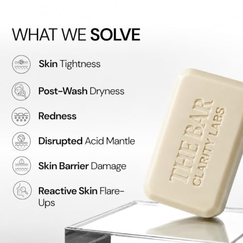 Image of Muscle Relief Soap + Sensitive Skin Syndet Bar (Pack of 8) || Muscle Relief (Pack of 4) + Sensitive Skin Syndet Bar|| The Bar by Clarity labs