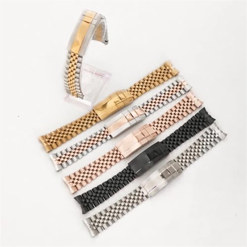 Bracelet de montre 20mm style chic avec boucle ajustable - 3