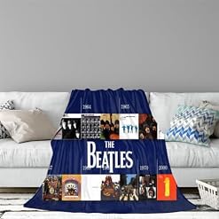 Couverture TV en Flanelle 3D The Beatles, Couverture Douce en Peluche, pour canapé, décoration d’intérieur, Couverture de Bureau, Couverture de Sieste 180x200cm - Les Beatles, Paul McCartney, John Lennon, RIngo Starr, George Harrison Couverture TV en Flanelle 3D The Beatles, Couverture Douce en Peluche, pour canapé, décoration d'intérieur, Couverture de Bureau, Couverture de Sieste 180x200cm – Image 7