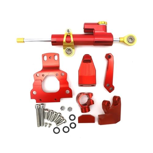 Amortisseur direction réglable CNC : support alu anti-guidonnage Kawasaki Z650