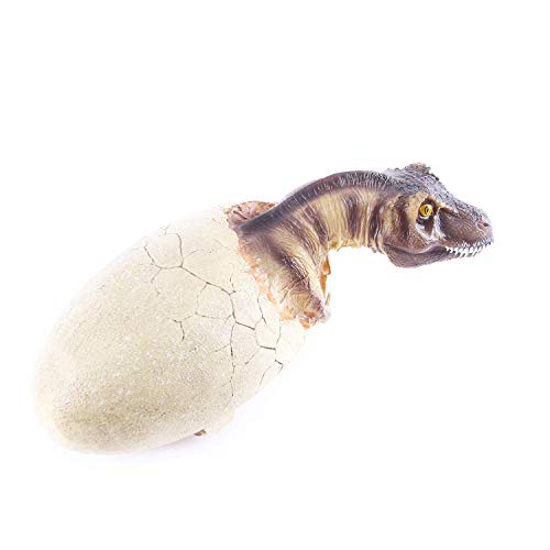 Liushi Dinosaur Egg Sculpture,Rex In Egg Dinosaur Figurine Hatchling Collectible Sculpture Resin Crafts #TOP26