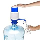 Piyuda Manual Water Pump for Bisleri Bottles and 20 L Bottles and Liquid Scrubber (Multicolour)