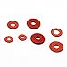 Insulating Washers M2 M2.5 M3 M3.5, 15 Size, 1500 pcs