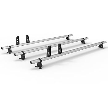 Van Guard ULTI Rack+ Aluminium Bar Van Roof Rack For Vauxhall Vivaro