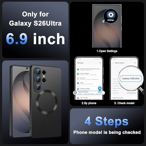Coque Samsung S26 Ultra MagSafe avec protection d'objectif photo intégrée - 7