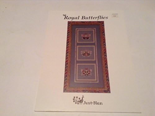Royal Butterflies Cross Stitch Pamphlet 1993