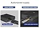 HDMI zu VGA Adapter, HDMI zu VGA Konverter Vergoldete Schnittstelle mit Audio/Stromschnittstelle und Kabel, kompatibel mit Computer, Laptop, Monitor, Projektor, HDTV, Chromebook, Xbox und mehr