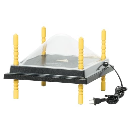 Heating Plate for Chicks with Adjustable Legs