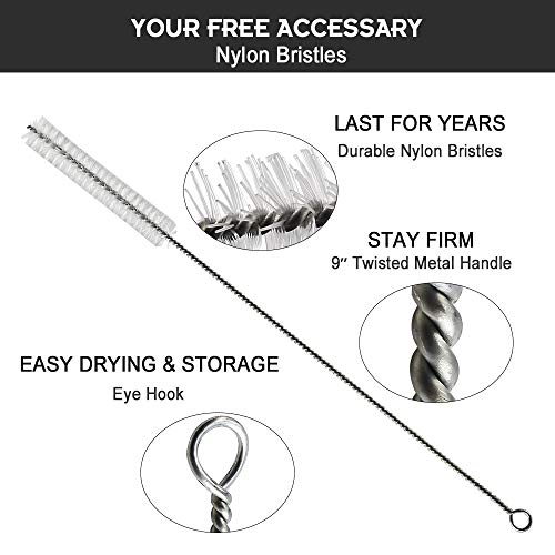 Onebom Beer Bottle Filler, Food Grade Stainless Steel, Bottling Wand For Beer & Wine (With Spring) #TOP1