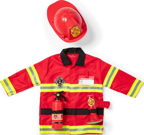 Melissa & Doug Fire Chief Role Play Costume...