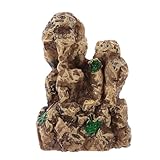 Aspect naturel : mini ajoute une touche de nature à votre aquarium, rendant plus attrayant visuellement, cachette pour poissons pour aquarium, accessoire d'aménagement d'aquarium