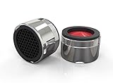 3er Set Sparstrahlregler für Wasserhähne M24x1 Außengewinde - Wasserhahn...