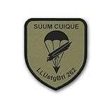 Patch/badges – suum cuique aéroportées soutien bataillon 262 llustgbtl 262 Bundeswehr Taille BW # – 12208