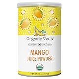 Organic Veda Mango Juice Powder - 100% Pure & Organic, Non-GMO, Gluten, Vegan & Sugar-free, Fruit Po