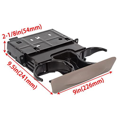 Portavasos para tablero KUAFU para Ford 1999-2004 miniatura 6