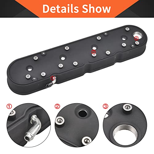 Tbapfs SP0132 Cast Aluminum Valve Covers thumb #2