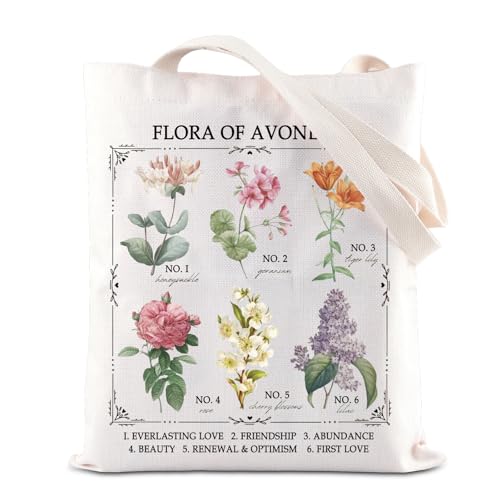 Sac à main Anne Green Flora of Avonlea idéal pour vos sorties culturelles et lecture