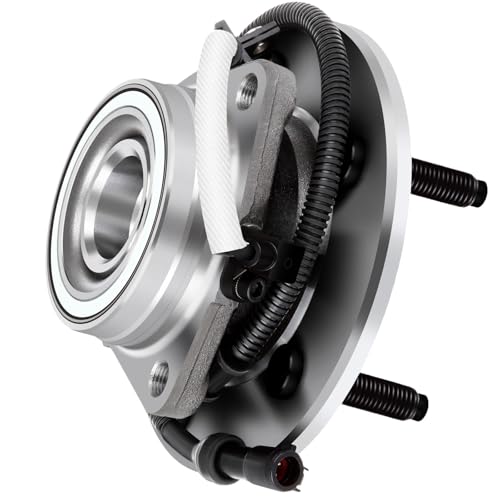 ECCPP 515029 Wheel Hub and Bearing Assembly Front fit Ford F-150 Ford F-150 Heritage 2000-2004 5 lugs 4x4 Only for 4WD Wheel hub with ABS 3 Bolt Flange 1 pcs