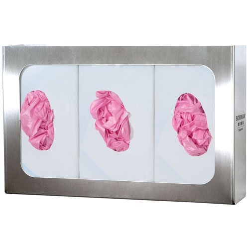 BOWMANGlove Box Dispenser - Triple 15.82"W x 10.04"H x 3.79"D