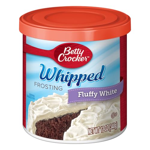 Betty Crocker Gluten Free Whipped Fluffy White Frosting 12 oz