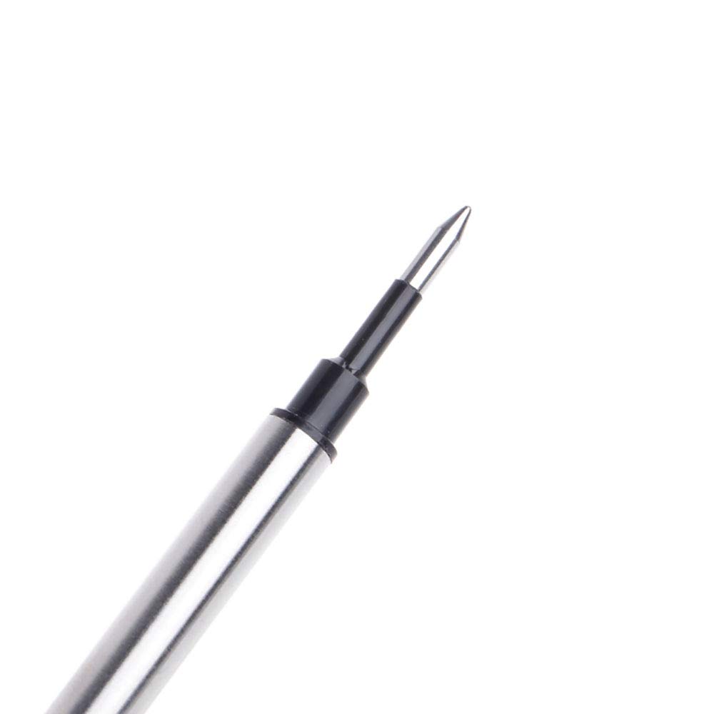 5 Pack Rollerball Pen Refills Compatible with Most Refillable Ballpoint Pens with Black or Blue Ink