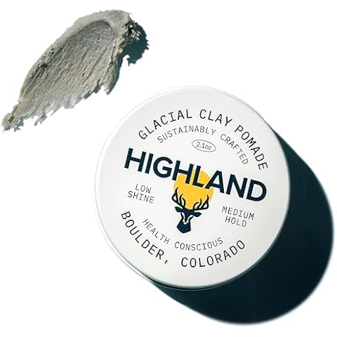 Highland Glacial Clay Pomade Cover