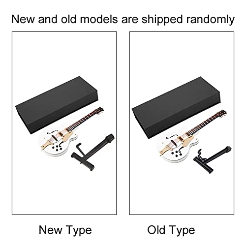 Modèle de guitare, 5,5 pouces, modèle de guitare électrique en miniature blanche, outils artisanaux, décoration cadeau… - Les Beatles, Paul McCartney, John Lennon, RIngo Starr, George Harrison Modèle de guitare, 5,5 pouces, modèle de guitare électrique en miniature blanche, outils artisanaux, décoration cadeau… – Image 6