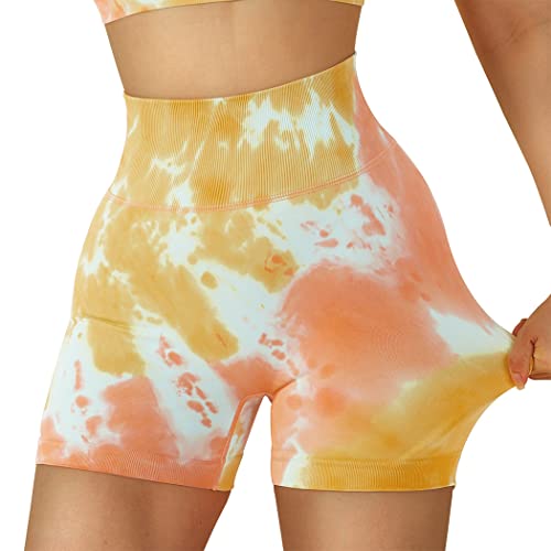 Image of SUUKSESS Women Seamless Booty Shorts Butt Lifting High Waisted Workout 3 inch