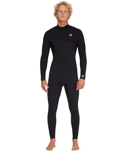 Billabong Mens 3/2Mm Furnace Natural Zipperless Fullsuit Wetsuits - Black | X-Large #TOP3