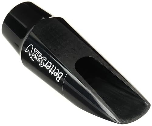 image for BetterSax Classic Alto Saxophone Mouthpiece Made in the USA, Hand-Fini