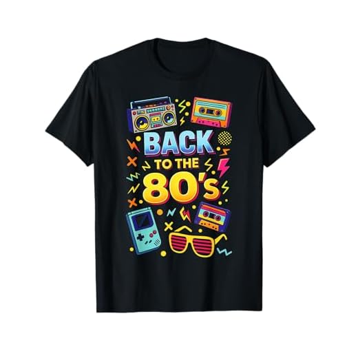 Regalo de casete vintage de los ochenta para fiesta de música retro de los 80 Camiseta