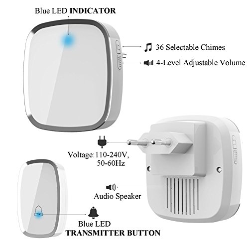 Campanello Senza Fili Wireless Doorbell
