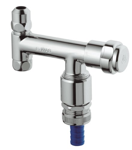 GROHE Original WAS - Ventil 'Eckfix' (3/8', Eigensicher gegen Rückfließen, mit Rohrbelüfter), chrom, 41033000