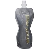 Platypus Soft Bottle with Push-Pull Cap, Gray, 0.5-Liter